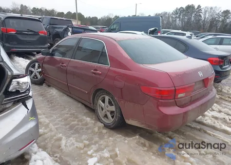 2005 Honda Accord 2.4 Ex z USA, uszkodzony, nr VIN 1HGCM56725A100512